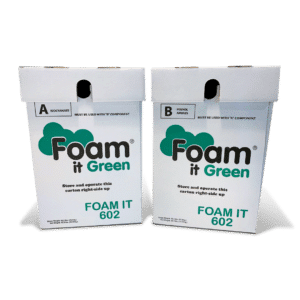 Foam it Green Closed Cell spray foam insulation 602